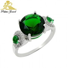 Gümüş Zirkon Taşlı Yüzük